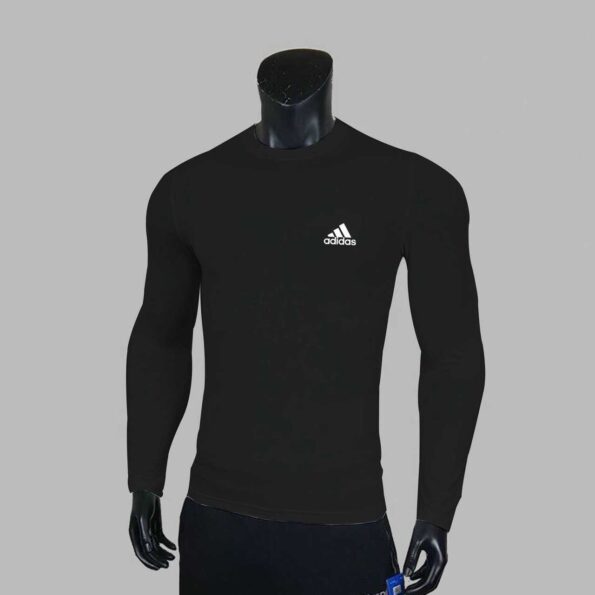 Áo body đá bóng, áo giữ nhiệt, áo lót nam adidas đen