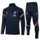 Bộ quần áo khoác nỉ clb PSG Paris Saint - Germain trắng xanh than cao cấp mới nhất 3