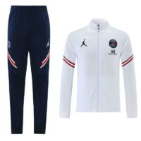 Bộ quần áo khoác nỉ clb PSG Paris Saint – Germain trắng xanh than cao cấp mới nhất 1