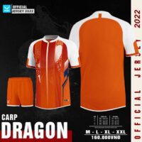 Bộ quần áo bóng đá thiết kế sỉ nidu giá rẻ hàng dệt kim mã dragon màu đỏ đậm