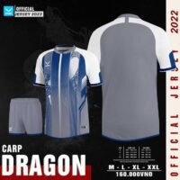 Bộ quần áo bóng đá thiết kế sỉ nidu giá rẻ hàng dệt kim mã dragon màu đỏ đậm