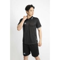 Bộ quần áo polo thể thao acrra warrix super fex thái lan phù hợp làm áo đội áo team lớp đồng phục công ty màu xanh biển