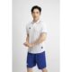 Bộ quần áo polo thể thao acrra warrix super fex thái lan phù hợp làm áo đội áo team lớp đồng phục công ty màu trắng xanh 1