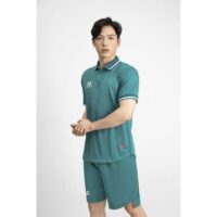Bộ quần áo polo thể thao acrra warrix super fex thái lan phù hợp làm áo đội áo team lớp đồng phục công ty màu xanh biển