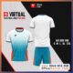 Bộ quần áo thể thao đá bóng s3 virtual the official jersey new 2022 chính hãng giá rẻ màu trắng
