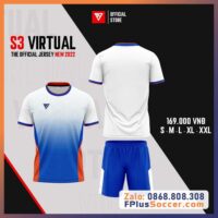 Bộ quần áo thể thao đá bóng s3 virtual the official jersey new 2022 chính hãng giá rẻ