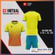 Bộ quần áo thể thao đá bóng s3 virtual the official jersey new 2022 chính hãng giá rẻ màu vàng