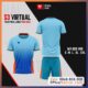 Bộ quần áo thể thao đá bóng s3 virtual the official jersey new 2022 chính hãng giá rẻ màu xanh