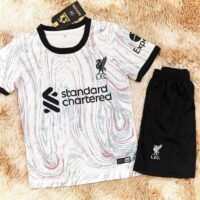 Bộ sưu tập quần áo đá bóng size nhỏ trẻ em mu miami arsenal liver psg real madrid đức pháp việt mới nhất 2022 phiên bản chất mè thái logo áo in và quần thêu