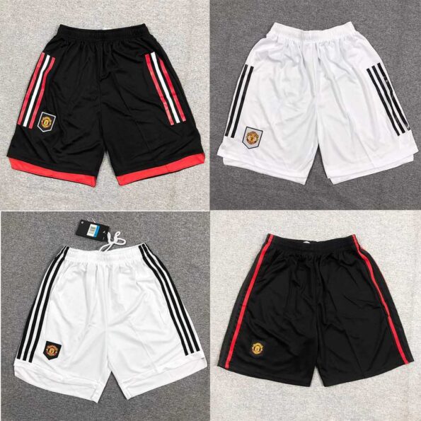 Mua riêng lẻ quần đá bóng clb mu manchester united mùa 21-23 2021 2022 2023 đen và trắng logo thêu cao cấp