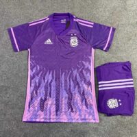 Bộ quần áo đá bóng đội tuyển Argentina jersey 2022 2023 sân khách màu tím violet 22-23 1
