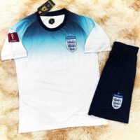Bộ quần áo đá banh đội tuyển bóng đá hoành gia anh england màu trắng xanh mới nhất mùa world cup 2022 2023 vải thái logo thêu 1