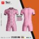 Bộ quần áo thể thao bóng đá chính hãng TA Sport TA17 Official vải mè hàn quốc nhiều màu hồng