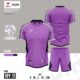 Bộ quần áo thể thao bóng đá chính hãng TA Sport TA18 NYMA Official vải mè thoi tím