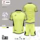 Bộ quần áo thể thao bóng đá chính hãng TA Sport TA18 NYMA Official vải mè thoi xanh lá nhạt