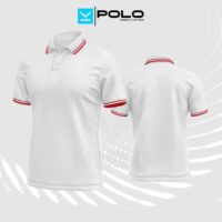 Bộ sưu tập áo polo có cổ polycot chính hãng Nidu Việt Nam nhiều màu phù hợp đồng phục công ty trắng 8