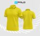 Bộ sưu tập áo polo có cổ polycot chính hãng Nidu Việt Nam nhiều màu phù hợp đồng phục công ty vàng