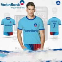 Áo bóng đá thiết kế các mẫu ngân hàng bidv xanh lá