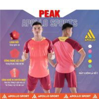 Bộ quần áo bóng đá phủi thiết kế áo đá banh PEAK chính hãng APOLLO nhiều màu đẹp mới 2