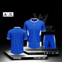 Bộ quần áo bóng đá phủi thiết kế áo đá banh Winner s2 03 chính hãng S2 Sport nhiều màu xanh biển