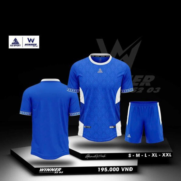 Bộ quần áo bóng đá phủi thiết kế áo đá banh Winner s2 03 chính hãng S2 Sport nhiều màu đẹp mới