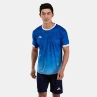 Bộ quần áo bóng đá phủi thiết kế chính hãng Bulbal Raifo nhiều màu xanh navy bích 1