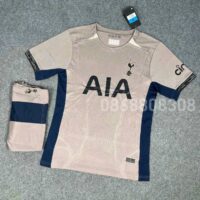 Bộ quần áo thể thao bóng đá Tottenham Hotspur AIA 2324 Third màu nâu mẫu sân thứ 3 mùa 2023 2024 1