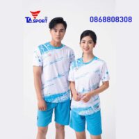 Bộ quần áo thể thao bóng đá chính hãng TA Sport TA10 Ocean vải mè thoi Cambodia nhiều màu vàng be