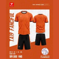 Bộ quần áo thể thao bóng đá chính hãng TA Sport TA19 Fancifol vải mè thoi Cambodia nhiều màu hồng
