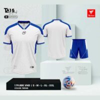 Mua bộ quần áo thể thao bóng đá chính hãng TA Sport TA15 Elephants Master Official vải mè caro hàn quốc nhiều màu trắng