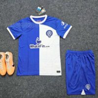Bộ quần áo đá banh clb bóng đá Atletico De MaDrid 23 24 Whalefin jersey xanh trắng sân khách mới năm 2023 2024 logo thêu 1