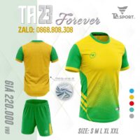 Bộ quần áo thể thao bóng đá chính hãng TA Sport TA23 Forever vải mè US nhiều màu mới 2024