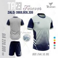 Bộ quần áo thể thao bóng đá chính hãng TA Sport TA23 Forever vải mè US nhiều màu mới 2024