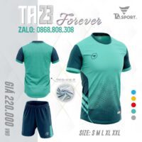 Bộ quần áo thể thao bóng đá chính hãng TA Sport TA23 Forever vải mè US nhiều màu mới 2024