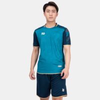 Bộ quần áo bóng đá phủi thiết kế Olas 2 chính hãng Bulbal vải dệt kim mè nhiều màu xanh navy 8