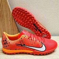 Giày bóng đá sân cỏ nhân tạo Nike Air Zoom Mercurial Vapor 15 Academy TF – Dream Speed 007 REP 11 màu xam logo trắng c