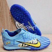 Giày đá bóng Nike Air Zoom Mercurial Vapor 15 Elite Turf sân đá banh cỏ nhân tạo màu xanh 1