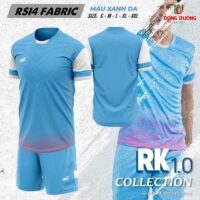Bộ quần áo RIKI Sport RK1.0 thiết kế nam nữ chính hãng nhiều màu hồng 1