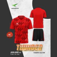 Bộ quần áo Thunder Peregrine thiết kế chính hãng nhiều màu đỏ