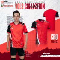 Bộ quần áo bóng chuyền RIKI Vol3 nam nữ chính hãng nhiều màu tím than 2