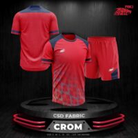 Bộ quần áo bóng đá Crom Riki nam chính hãng vải thun CRO Fabric nhiều màu