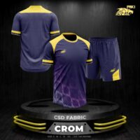 Bộ quần áo bóng đá Crom Riki nam chính hãng vải thun CRO Fabric nhiều màu