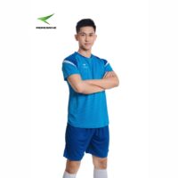 Bộ quần áo bóng đá phủi thiết kế AMORY chính hãng Peregrine nhiều màu đỏ 2