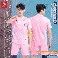 Bộ quần áo bóng đá phủi thiết kế Justplay Cross II nam nữ chính hãng nhiều màu xanh blue 1