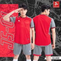 Bộ quần áo bóng đá phủi thiết kế Justplay JS – 01 nam nữ chính hãng nhiều màu trắng xanh 1