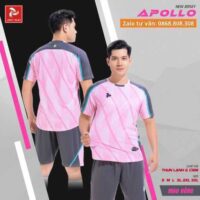 Bộ quần áo bóng đá phủi thiết kế mã APOLLO nam nữ chính hãng Justplay nhiều màu xanh lơ