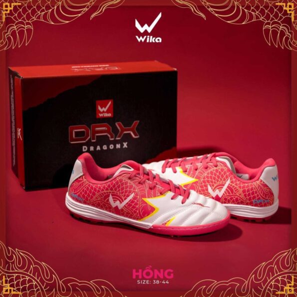 Giày đá bóng Wika DragonX Hoàng Đức TF chính hãng sân cỏ nhân tạo nhiều màu