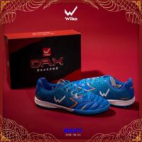 Giày đá bóng Wika DragonX Hoàng Đức TF chính hãng sân cỏ nhân tạo nhiều màu hồng 1