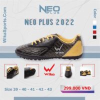 Giày đá bóng Wika NEO Plus TF Văn Tùng chính hãng giá rẻ nhiều màu đen 1