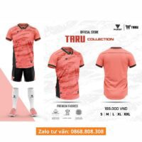 áo bóng đá phủi thiết kế áo đá banh TARU Collection chính hãng PH Sport nhiều màu hồng